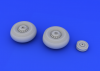 Eduard 672025 Lancaster wheels 1/72 (AIRFIX)